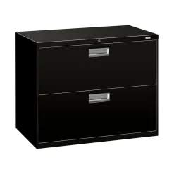 Online Brigade 600 Series 2-Drawer Lateral File Cabinet, Letter/Legal Size, Lockable, 28.38"H x 36"W x 19.25"D, (682LP) File Cabinets