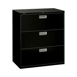 Discount Brigade 600 Series 3-Drawer Lateral File Cabinet, Locking, Letter/Legal, , 36"W (H683.L.P) File Cabinets