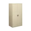 Clearance Brigade 72" Steel Storage Cabinet with 5 Shelves, Putty (SC2472L) Storage Cabinets