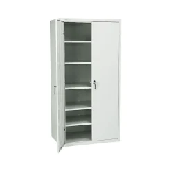 Hot Brigade 72" Steel Storage Cabinet with 5 Shelves, Light Gray (SC2472Q) Storage Cabinets