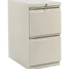 Best Brigade 2-Drawer Mobile Vertical File Cabinet, Letter Size, Lockable, 28"H x 15"W x 23"D, Putty (33823RL) File Cabinets
