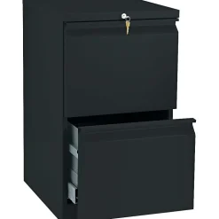 Discount Brigade 2-Drawer Mobile Vertical File Cabinet, Letter Size, Lockable, 28
