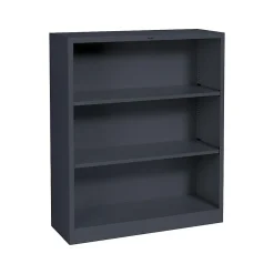 Hot Brigade 3-Shelf Standard Bookcase, Charcoal (S42ABCS) Bookcases