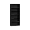Clearance Brigade 6-Shelf Steel Standard Bookcase, 81.13"H x 34.5"W x 12.63"D, Black (S82ABCP) Bookcases