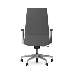 Sale Cofi Fabric Swivel Executive Chair, Graphite/Polished Aluminum (HCFEU.W0.STC.P.H.UR93.CHSTC09.PA) Office Chairs