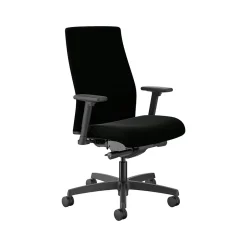 Discount Ignition 2.0 Ergonomic Polyurethane Swivel Task Chair, Black (HIWMUKD.Y2.A.H.UR10.NL.SB.T) Office Chairs