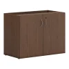 Discount Mod 29" Storage Cabinet with 1 Shelf, Sepia Walnut (HLPLSC3620.LSE1) Storage Cabinets