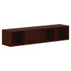Best Mod 13.5" Wall Cabinet with 1 Shelf, Traditional Mahogany (HLPLWMH66.LTM1) Storage Cabinets