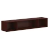 New Mod 13.5" Wall Cabinet with 1 Shelf, Traditional Mahogany (HLPLWMH72.LTM1) Storage Cabinets