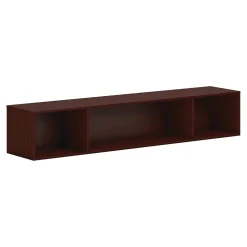 New Mod 13.5" Wall Cabinet with 1 Shelf, Traditional Mahogany (HLPLWMH72.LTM1) Storage Cabinets