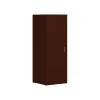 New Mod 65" Wardrobe with 1 Shelf, Traditional Mahogany (HLPLW2424.LTM1) Storage Cabinets