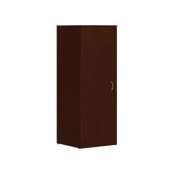 New Mod 65" Wardrobe with 1 Shelf, Traditional Mahogany (HLPLW2424.LTM1) Storage Cabinets
