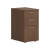 Sale Mod 3-Drawer Mobile Vertical File Cabinet, Letter/Legal Size, Lockable, 28"H x 15"W x 20"D, Sepia Walnut (PLPMBBFLE1) File Cabinets