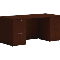 Online Mod 66"W Computer Desk, (HLPLDS66PSTM1) Computer Desks