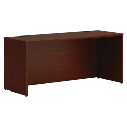 Sale Mod 66"W Credenza Shell, Traditional Mahogany (HLPLCS6624.LTM1) Office Desks