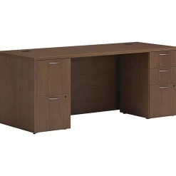 Sale Mod 72"W Double-Pedestal Desk, (HLPLDS72PSSE1) Computer Desks