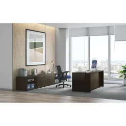 New Mod 72"W Double-Pedestal Desk, (HLPLDS72PSJA1) Computer Desks