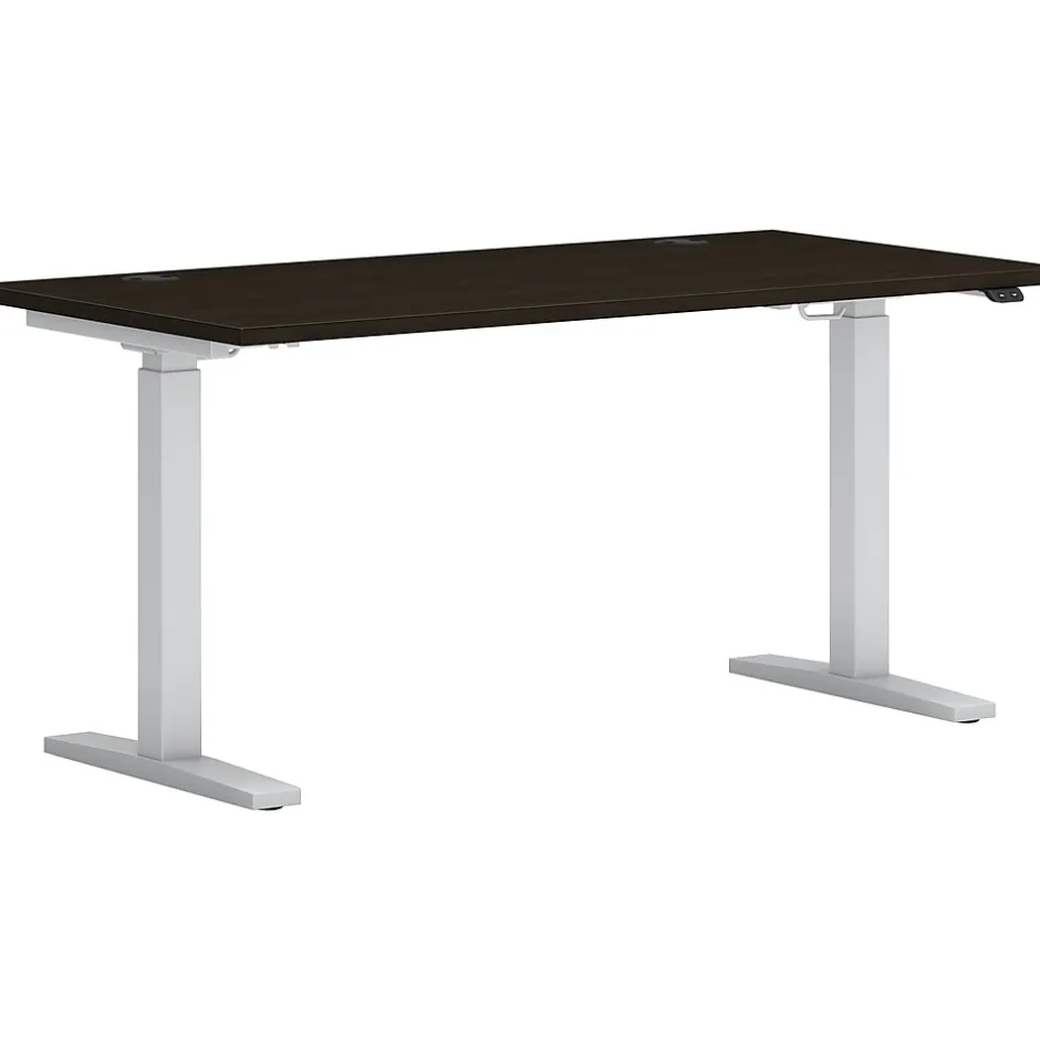 Clearance Mod 60"W Rectangular Adjustable Standing Desk, (HLPLRW6030CONHATJA1) Standing Desks