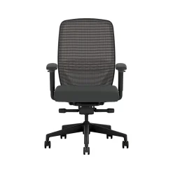 Sale Nucleus Fabric/Mesh Swivel Task Chair, Black (HNR1KD.Y2.STC.A.H.IM.UR10.BL.SB.T) Office Chairs