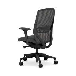 Sale Nucleus Fabric/Mesh Swivel Task Chair, Black (HNR1KD.Y2.STC.A.H.IM.UR10.BL.SB.T) Office Chairs