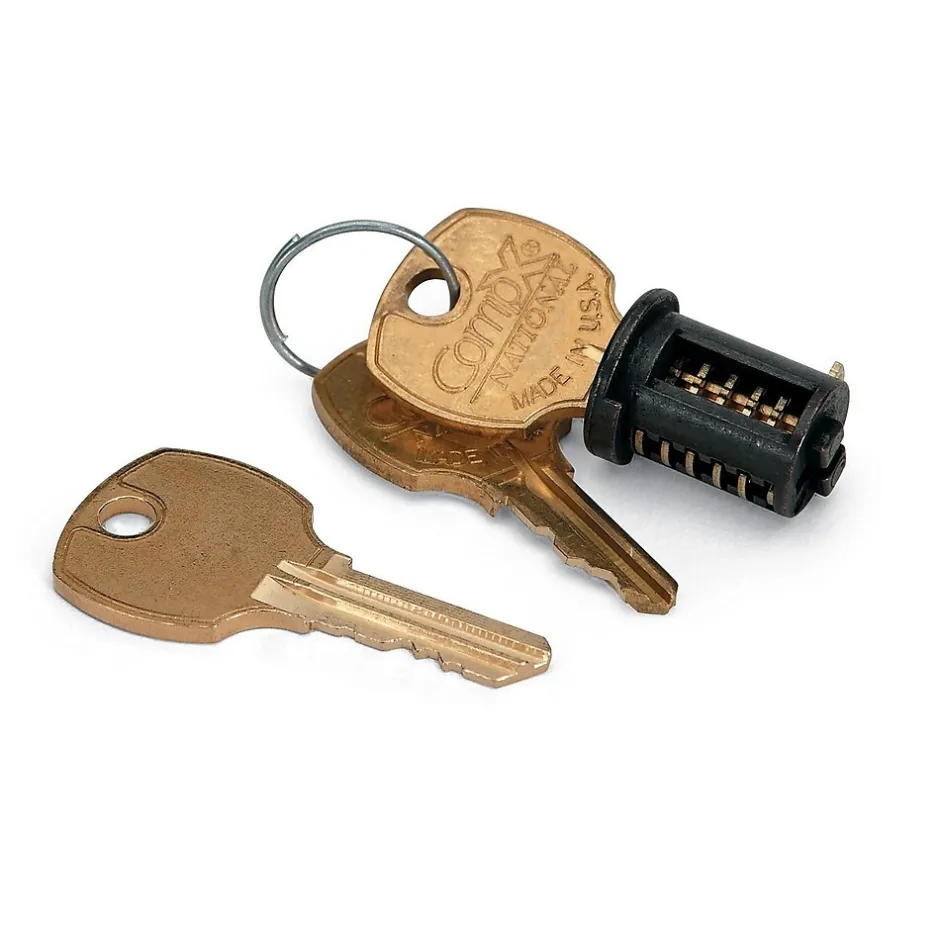 Best Removable Lock Core Kit For Metal Casegoods, Black File Cabinets