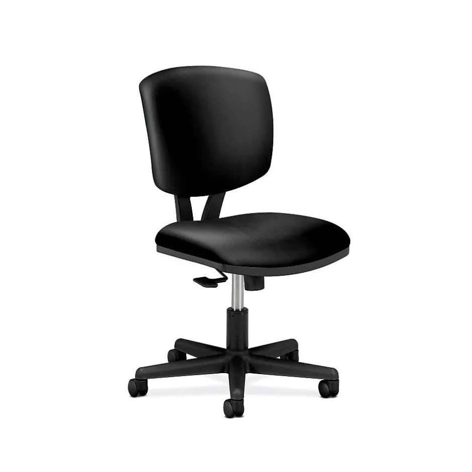 New Volt Leather Task Chair, Black (5703SB11T) Office Chairs