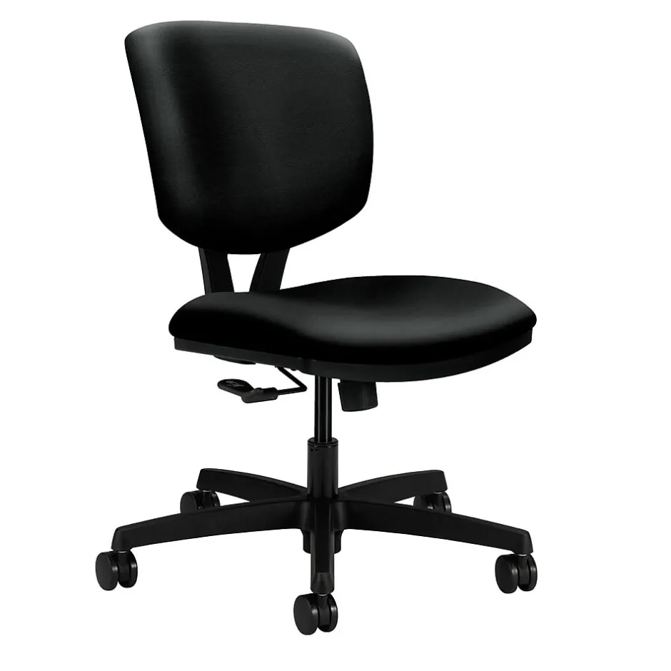 Discount ® Volt® Office/Computer Chair, Contourett Polyurethane Black Office Chairs