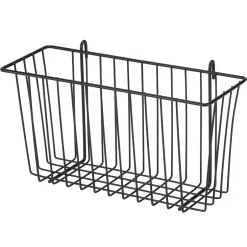 New Honey Can Do Basket 13-3/8", Black ( SHF-04052 ) Shelving