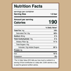 Chocolate<Honey Mama's Coffee Nib Crunch, 1.25 Oz., 12/Box (358-00001)