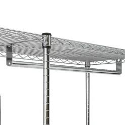 Best Rolling Closet with Garment Bar and Shelves, 18