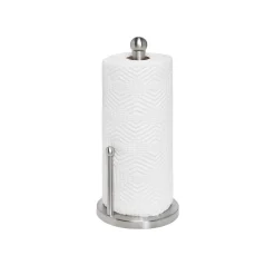 Honey-Can-Do Stainless Steel Kitchen Paper Towel Holder, Silver (KCH-01077)