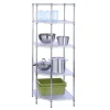 5-Tier Corner Shelf, Chrome (SHF-04886) Shelving