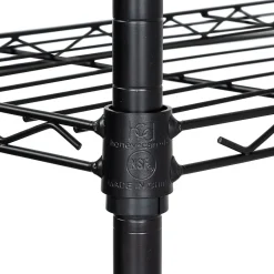 4-Tier Slim Profile Shelving Unit, 56