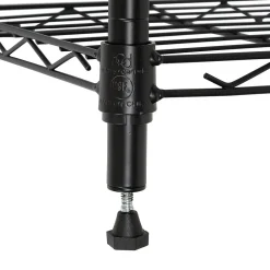 4-Tier Slim Profile Shelving Unit, 56