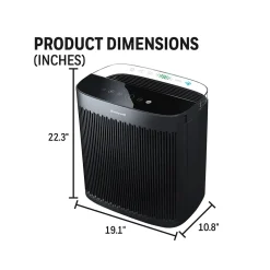 Air Purifiers<Honeywell InSight Energy Star HEPA Console Air Purifier, Black (HPA5300B)