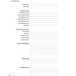 Hot Lesson Planner Book, Pack of 2 (HOD51007-2) Grade Books