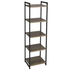 Clearance Ashwood 5-Shelf Storage Tower (8075-1) Shelving