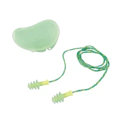 Ear Protection<Howard Leight Fusion Reusable Earplugs, Corded, Green, 27 dB, 100/Box (FUS30S-HP)