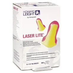 Ear Protection<Howard Leight Laser Lite Uncorded Earplugs, Magenta/Yellow, 500/Box (LL-1-D) (LL-1-D)