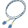 Ear Protection<Howard Leight Leightning® Fusion® Multiple-Use Corded Earplugs, Blue/Yellow, 27 dB, 100/BX
