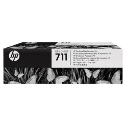 Printer Imaging Kits<HP 711 DesignJet Printhead Replacement Kit, Black/Cyan/Magenta/Yellow (C1Q10A)