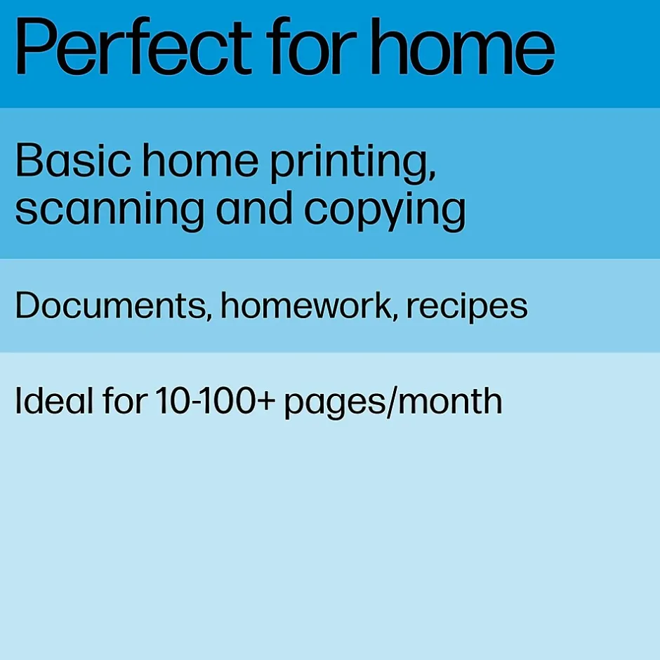 Instant Photo Printers<HP DeskJet 2734e Wireless Color Inkjet Printer, All-In-One, Print, Scan, Copy, 6 Months FREE Ink with + (26K72A#B1H)