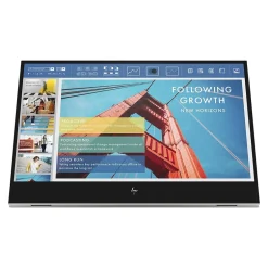 HP E14 G4 1B065AA#AC3 14" Portable LED Monitor, Silver* Flat Monitors