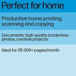 Color Printers<HP ENVY Inspire 7255e Wireless Color Inkjet Printer, All-In-One, Print, Scan, Copy (1W2Y9A#B1H)