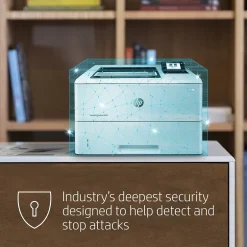 Black & White Printers<HP LaserJet Enterprise M507n Monochrome Laser Printer with Built-in Ethernet (1PV86A)