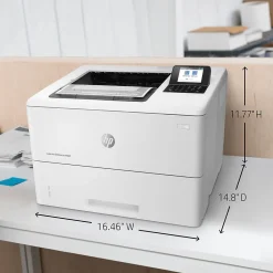 Black & White Printers<HP LaserJet Enterprise M507n Monochrome Laser Printer with Built-in Ethernet (1PV86A)