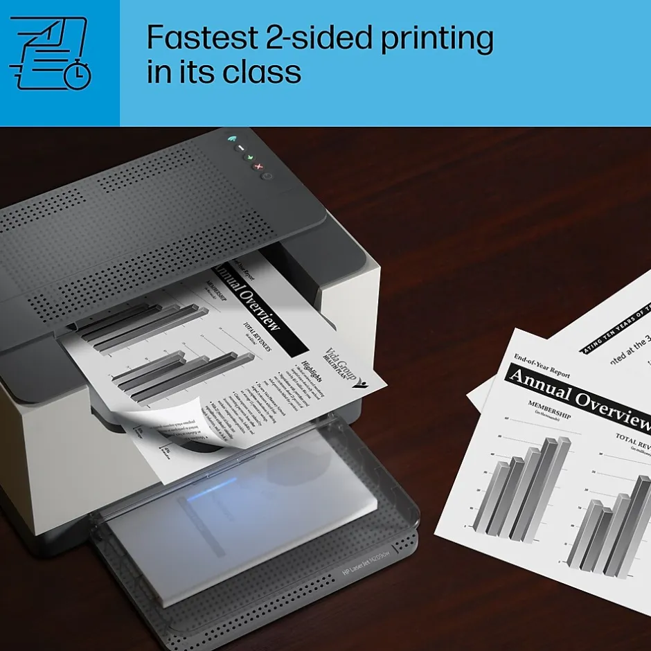 Instant Photo Printers<HP LaserJet M209dw Wireless Black & White Laser Printer, Single-Function, Print, Best for Home Office (6GW62F)