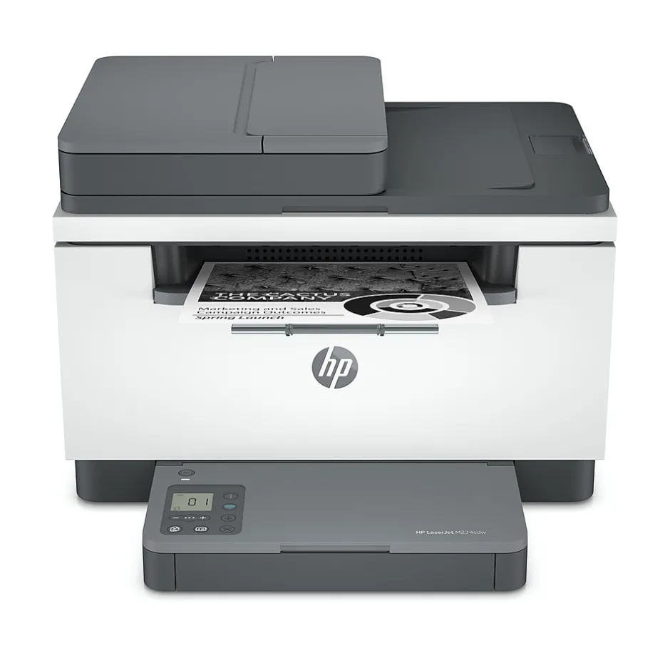 Instant Photo Printers<HP LaserJet M234sdw Wireless Black & White Laser Printer, All-In-One, Print, Scan, Copy, Best for Home Office (6GX01F)