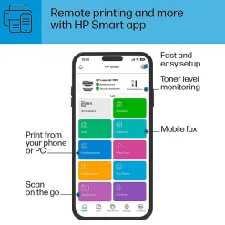 Instant Photo Printers<HP LaserJet M234sdw Wireless Black & White Laser Printer, All-In-One, Print, Scan, Copy, Best for Home Office (6GX01F)