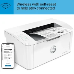 Wireless Printers<HP LaserJet M110w Wireless Black & White Printer, Best for Home Office (7MD66F)